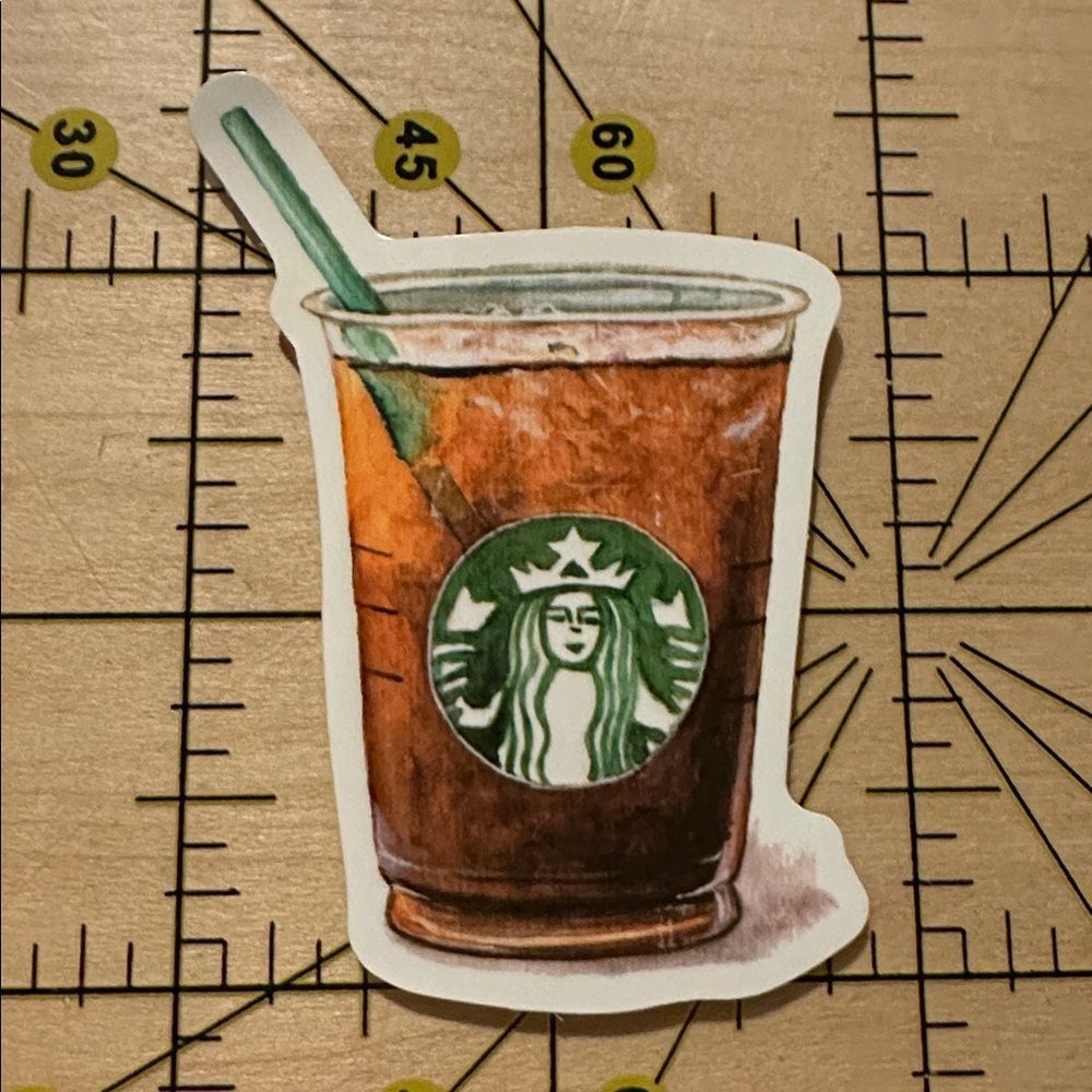 💜13/$13 +Bundle Sticker Sale| Coffee Latte espresso Starbucks Waterproof Sticker